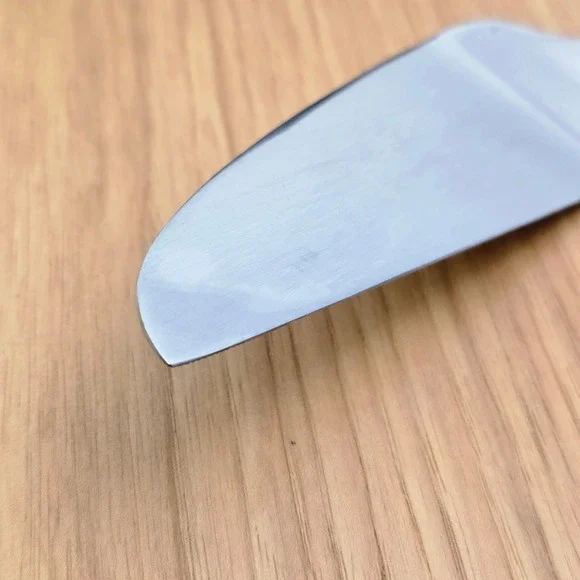 Kirk Stieff WILLIAMSBURG ROYAL SHELL Pie and Cake Server Pistol Handle Stainless - Picture 12 of 14